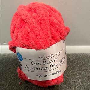 Loops and Thread…Sun-kissed Coral Blanket Yarn…7 skeins